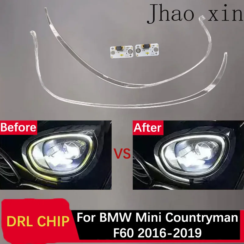 

Car Daytime Lights DRL CHIP Lamp Tube for BMW Mini Countryman F60 2016-2019 Angel Eyes Circuit Board Module White Lights Ballast