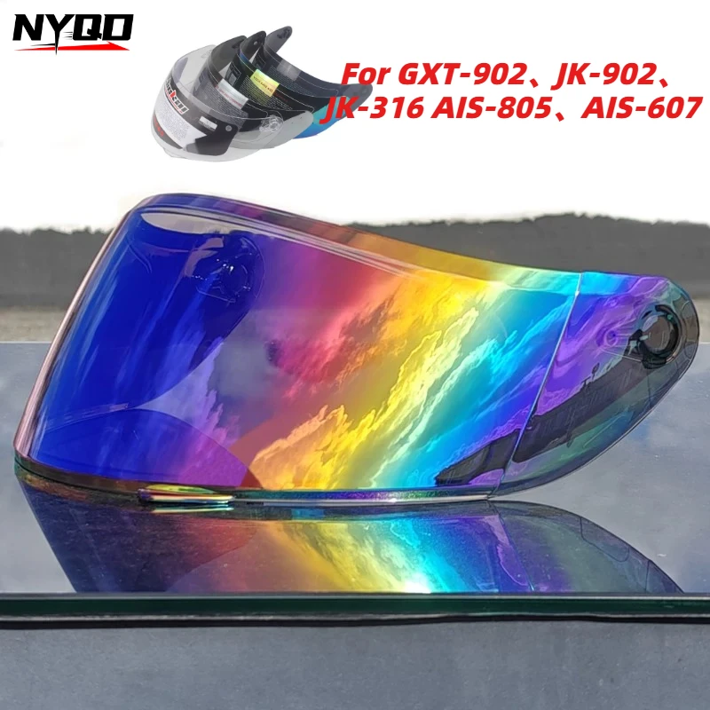 Motorcycle Helmet Visor Replacement for JIEKAI 316 902 GXT ORZ991 AIS Shield Lens