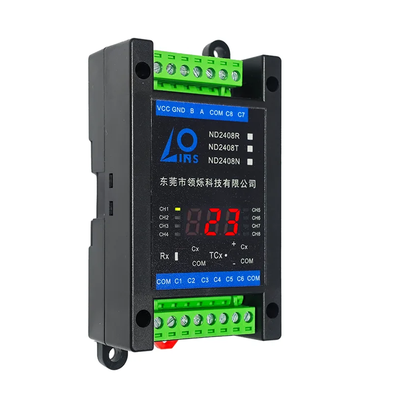 Digital Display of Isolated Temperature Transmitter NTC10K3950/PTC KTY83KTY84 Thermistor to 485