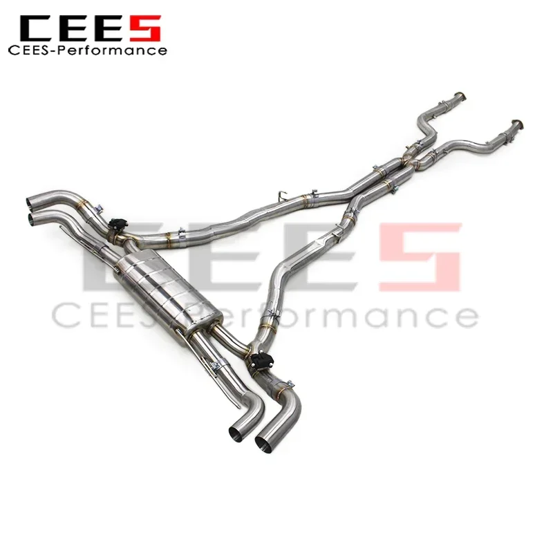 

cees Valvetronic Exhaust Muffler for BMW X7 M60i 4.4TT (2023-2024) Stainless Steel Catback System with Remote Control