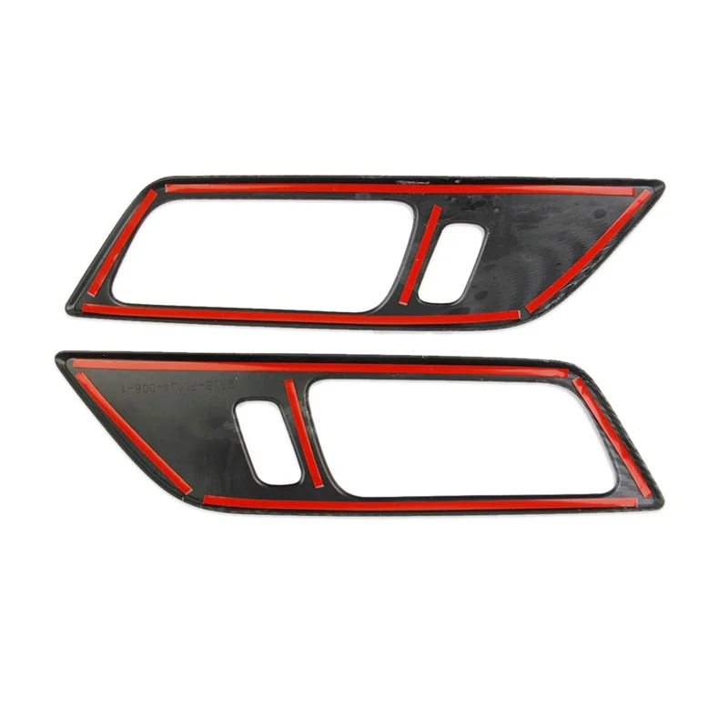 

Точная внутренняя накладка на панель дверной ручки для Ford Mustang 2024, аксессуары из углеродного волокна