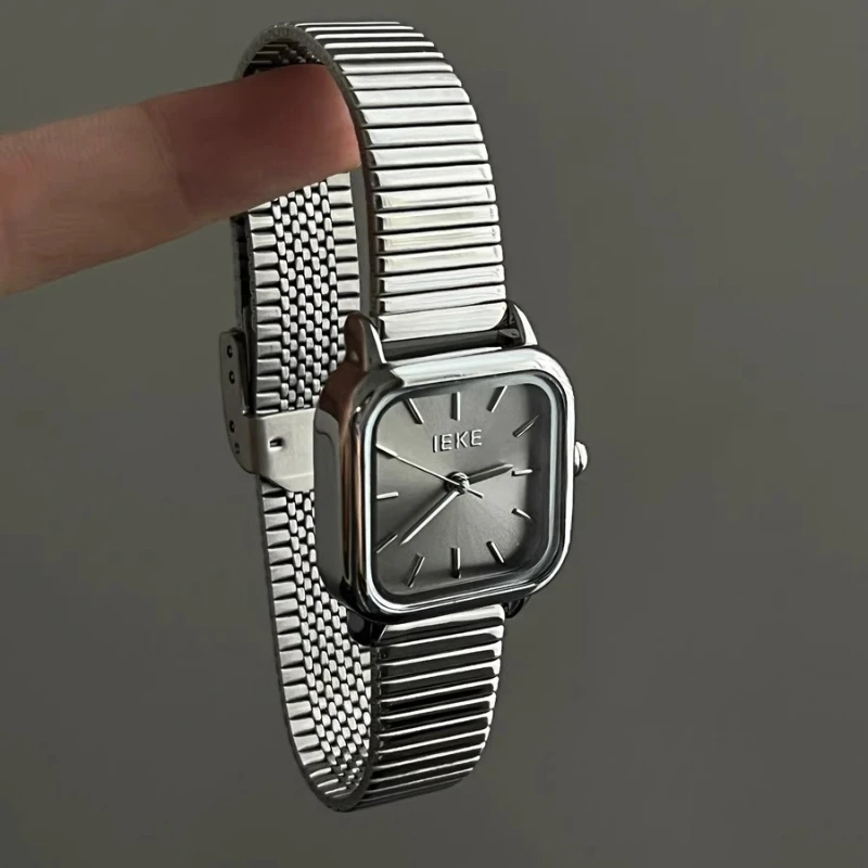 2025 waterproof quartz watch birthday gift minimalist style student light luxury classic trend women's watch elegant and simple