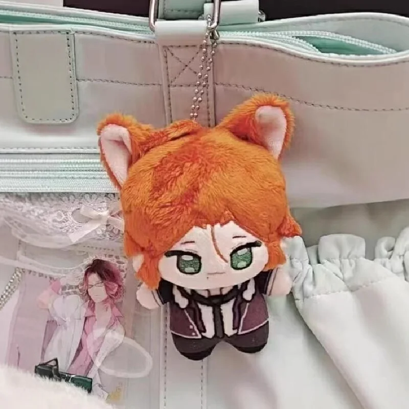 Diabolik Lovers Sakamaki Reiji 10cm Plush Doll Couple Pendant Keychain Cotton Toy For Festival Gifts Sakamakisyuu Nunu