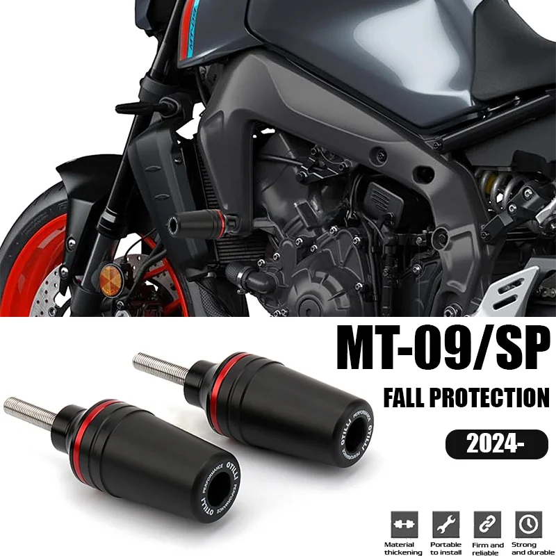 MT09  Frame Slider Crash Protector For YAMAHA MT-09/SP TRACER 900 9/GT 9GT Motorcycle Falling Protection Crash Pad 2021-2024