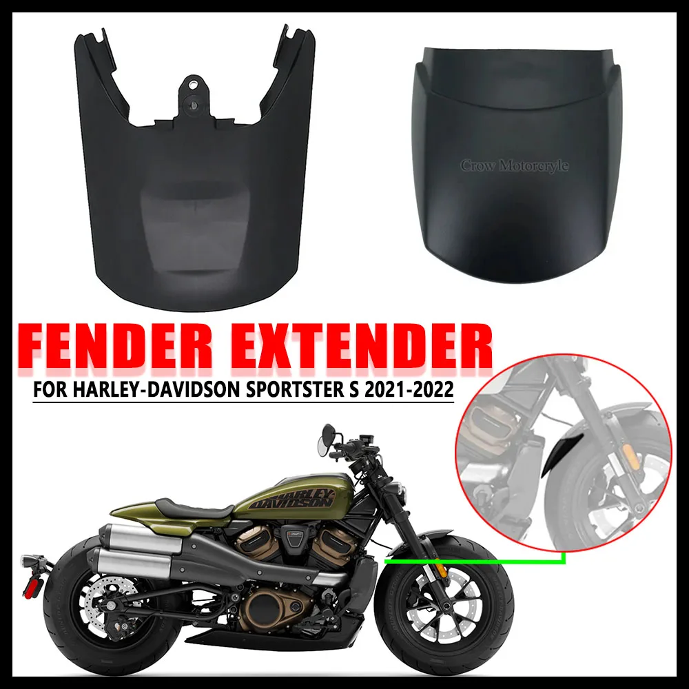 

Для Harley Sportster 1250 S RH1250 2021 2022, аксессуары для мотоциклов, удлинитель переднего брызговика, 100% новый бренд