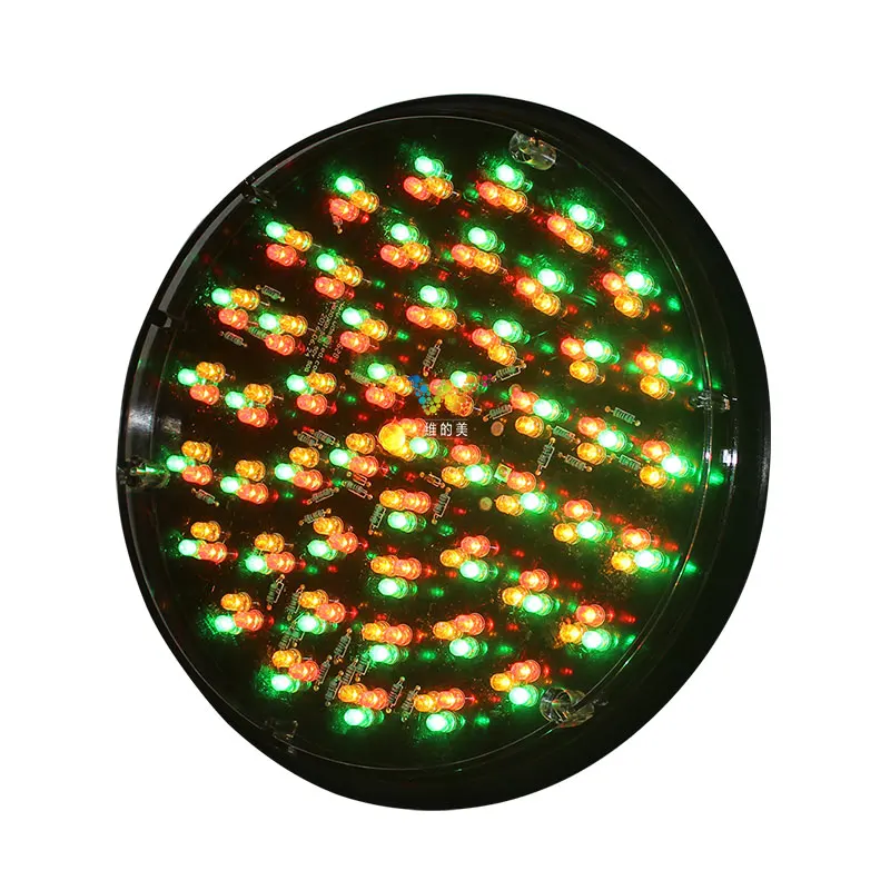 WDM-C200--RYG mix rood geel groen 200mm LED verkeerslicht lampwick