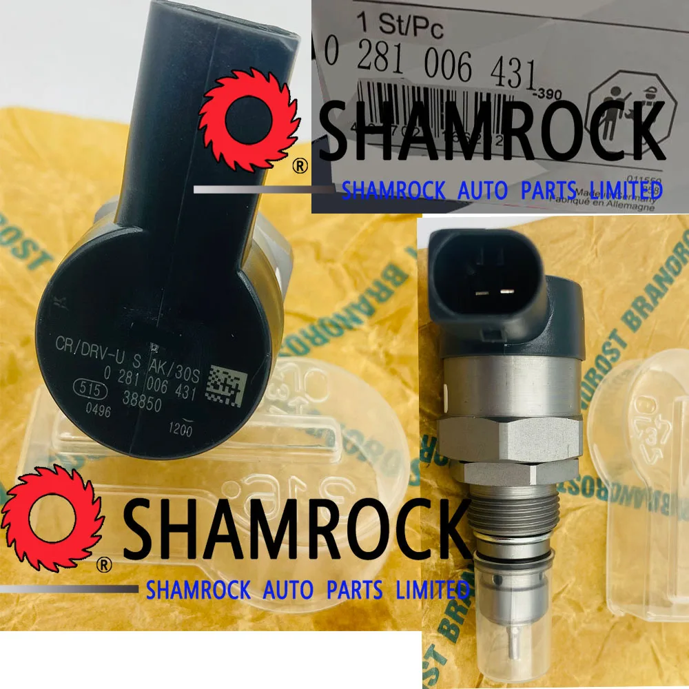 0281006431 0281002858 0281002859 FUEL RAIL PRESSURE RELIEF LIMITER VALVE for GOLF  2.0 TDI  OEM 0 281 006 431 0281006002 0281006