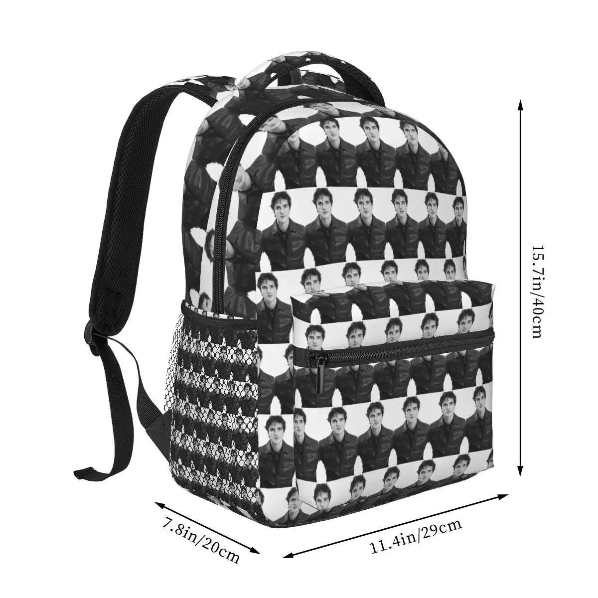 Jacob Elordi Australian Actor Backpack Hot Sale Daypack Large Capacity Kids BookBag School Bag Shoulder Bags for Men Women