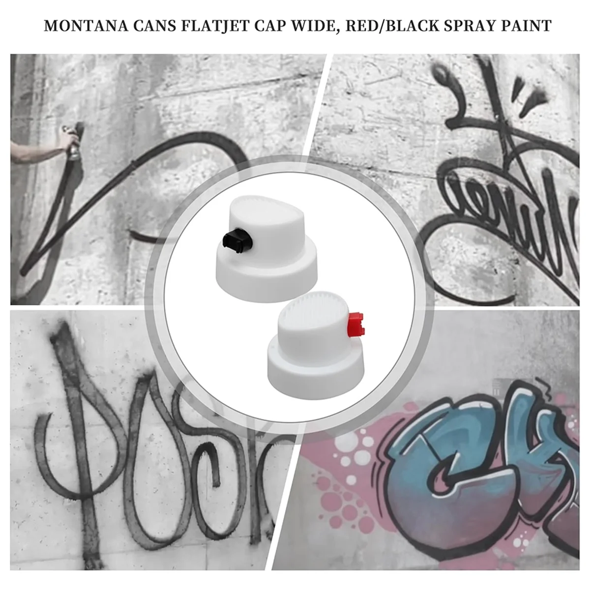 -Paint Caps Fit Female Cans,Flat Jet Caps -Can Nozzle-Calligraphy -Paint Nozzles -Paint Tips-20pcs