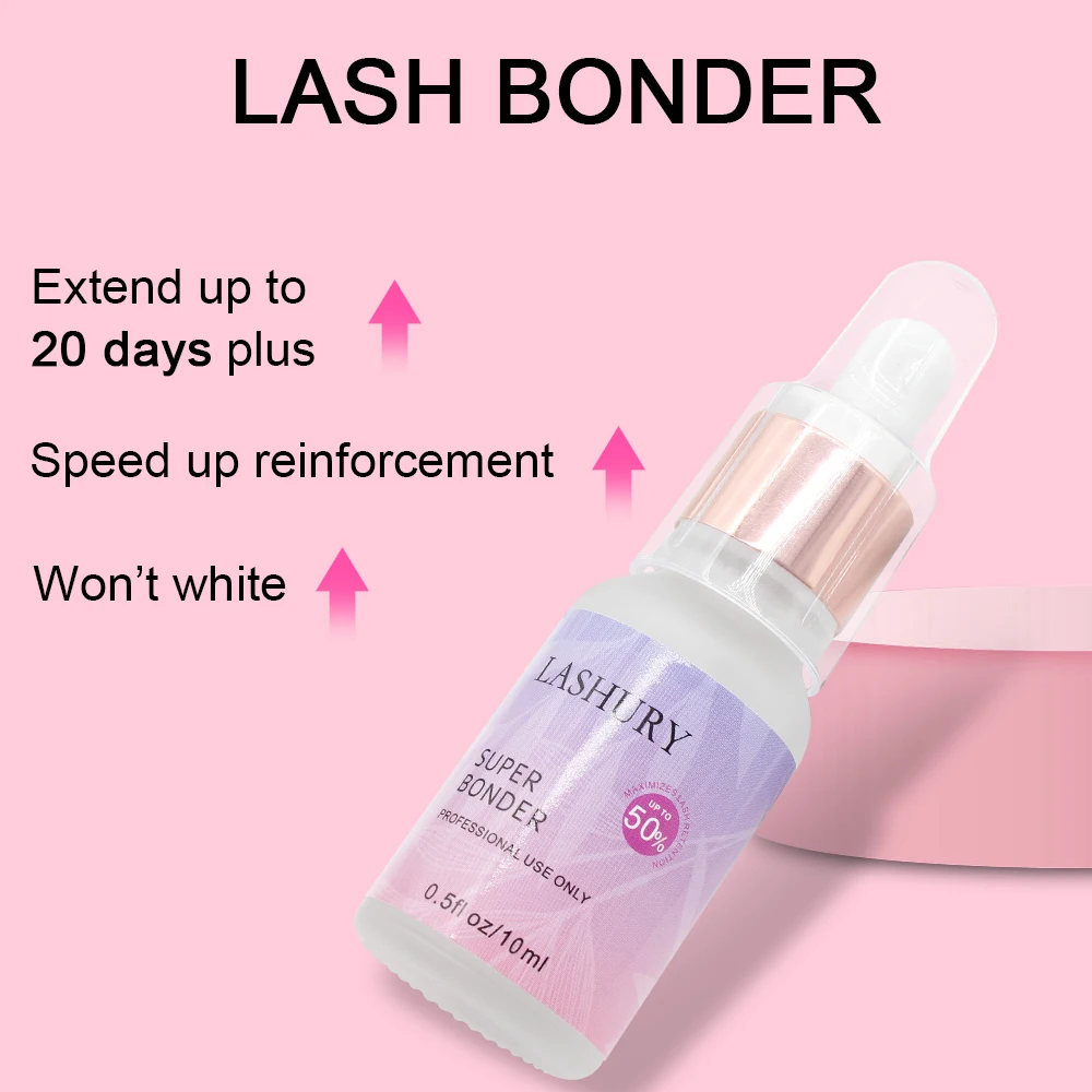 Eyelash Extension Super Bonder Primer Collect Fixing Agent For Grafting Eyelash Glue Quick Drying Eyelash Adhesive