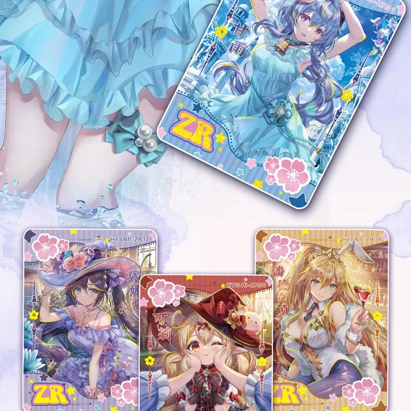 goddess story collection card box flower girl NO.02 SP SGP dazzle card charming figure lovely beauty acg character card