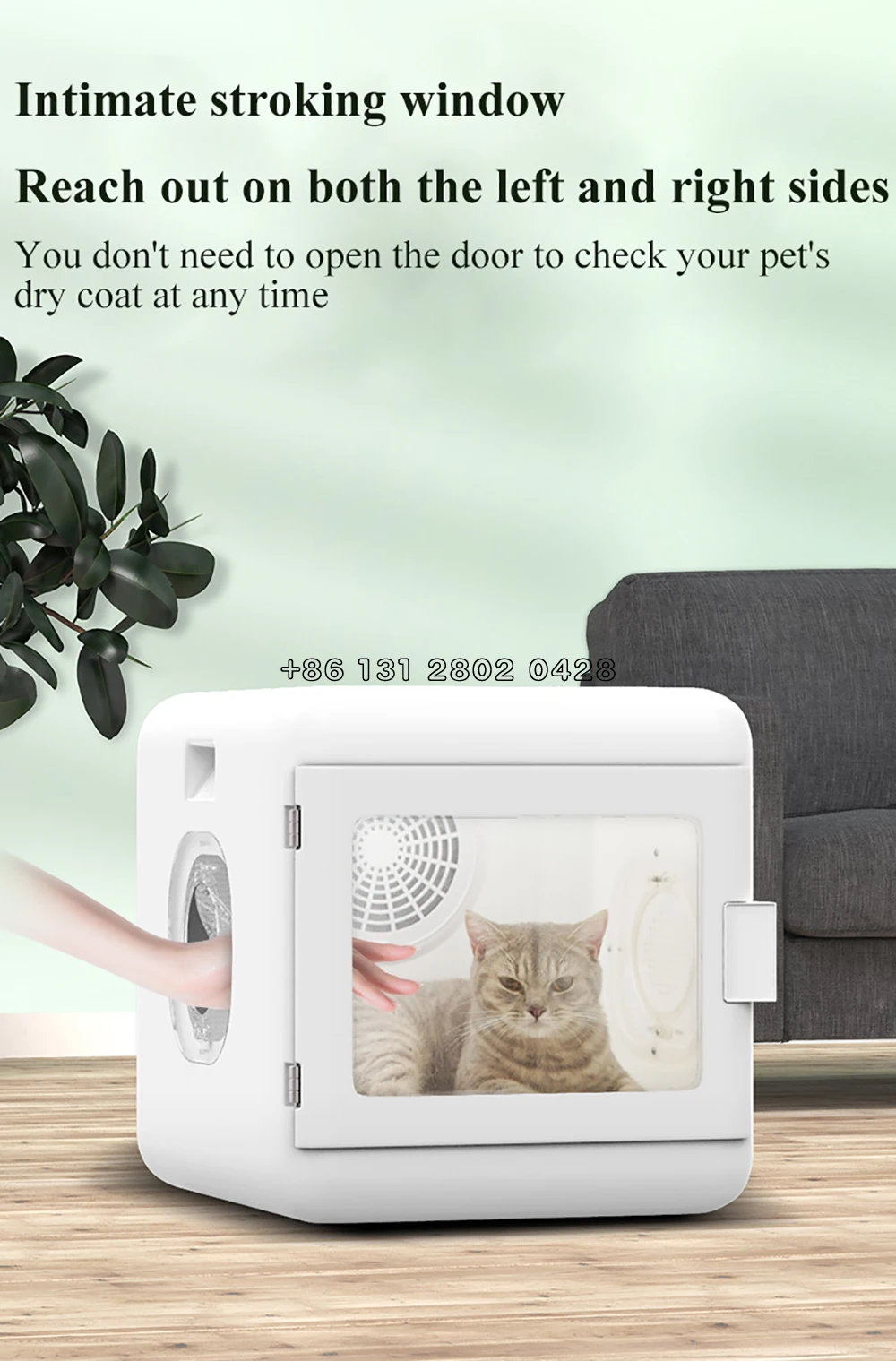 Pet drying oven, home water dryer, hair dryer, cat and dog dryer, hair dryer, hair dryer, bath gadget