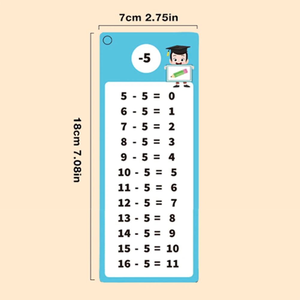 Tarjetas Flash de matemáticas para suma, resta, división de multiplicación, 1-12 tarjetas de mesa de suma/subtração/multiplicación/división