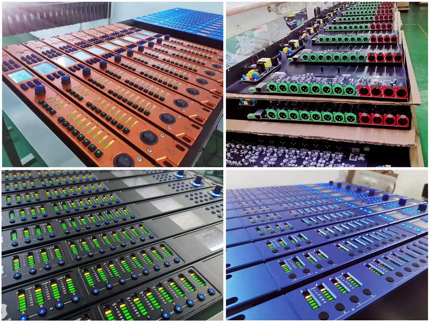 Nuoxun LM848RTS 4 Input 8 Output DSP Digital Audio Processor Loudspeaker Management System for Array Speakers