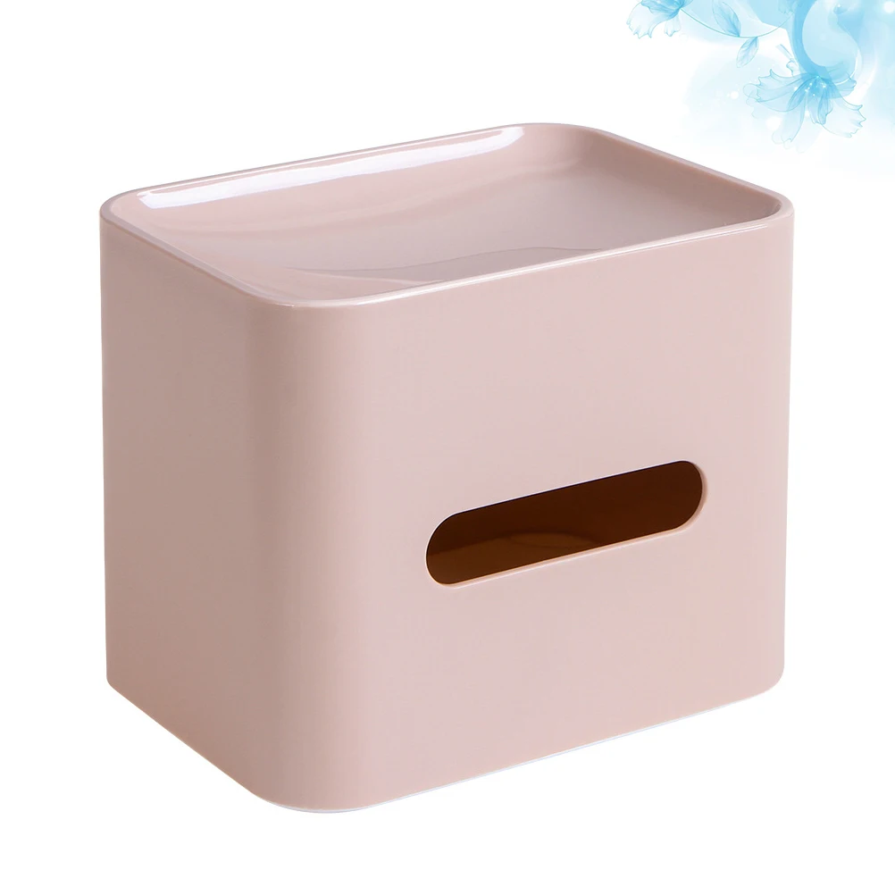 

Tissue Box Simple Office Paper Towel Holders Storage Napkin Container for Home Desktop