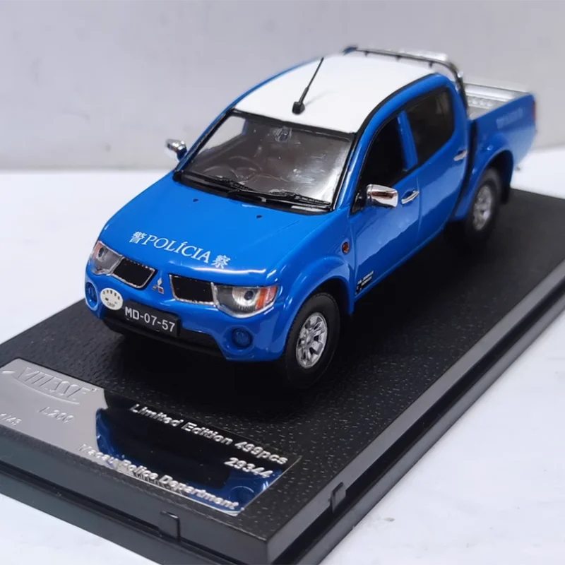 VITESSE 1:43 L200 Имитация модели из сплава Статический сувенир Дисплей Подарки Коллекция Автомобиль Игрушки Украшение