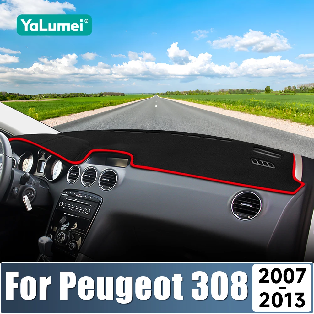 Für Peugeot 308 308SW T7 308GTI 2007 2008 2009 2010 2011 2012 2013 Auto-Armaturenbrett Sonnenschutz Abdeckung Rutschfeste Matte Zubehör