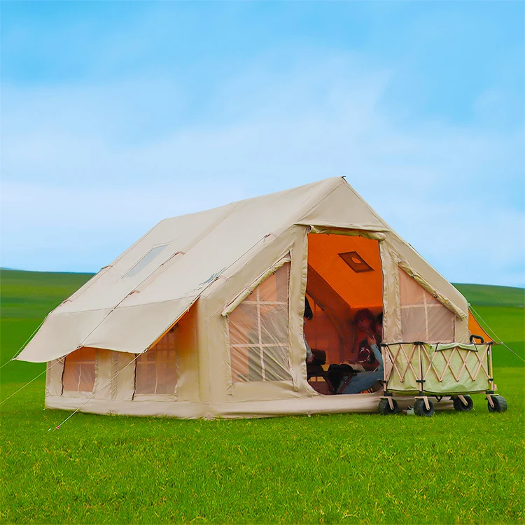 

AA AutoHigh Quality Outdoor Camping Inflatable Tent Waterproof Oxford Fabric Inflatable Tent Installation Simple Travel Tent