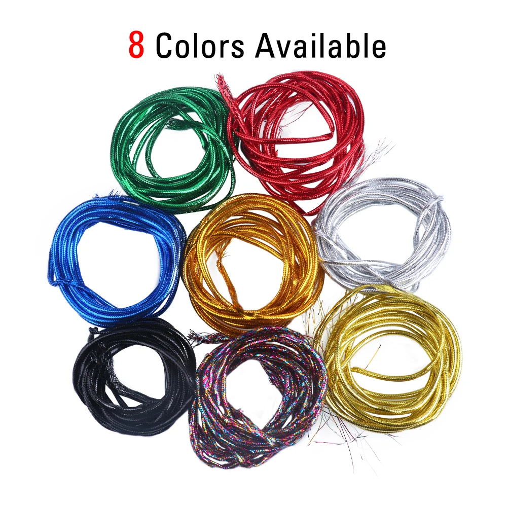 ICERIO Cordón Mylar hologáfico Minnow – Flash trenza multicolor - imagen 5