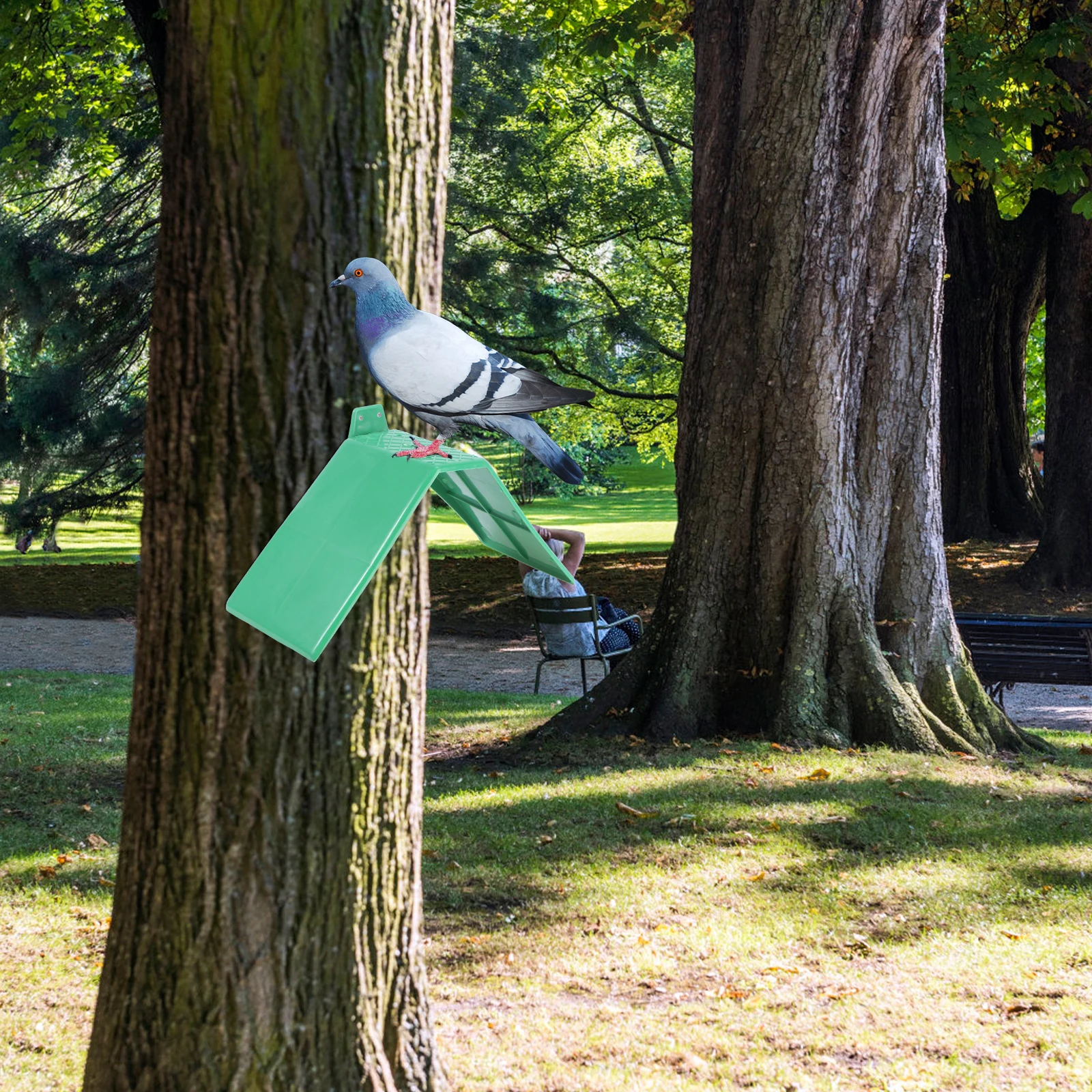 

5pcs Plastic Pigeon Rest Roosts Durable Large Rounded Corners Bird Perches Pet Entertainment Skill Development Iron Plate Perch