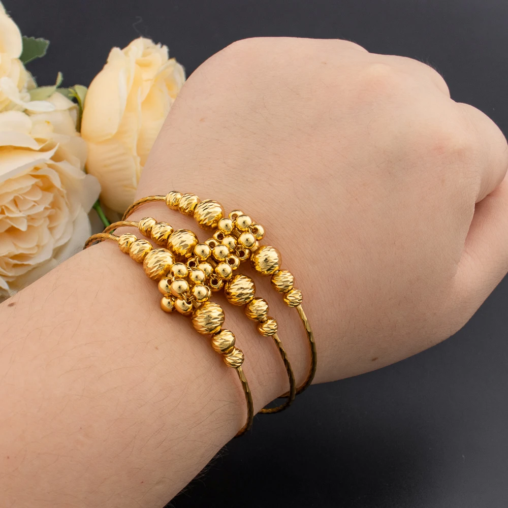 Beads New Cuff Bangle Ring Wom - Jewelry & Watches Sp Z Oo Opinie review and price