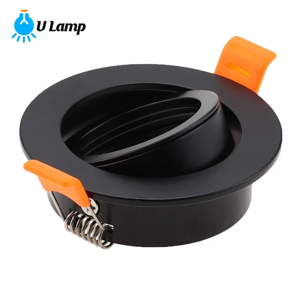 

Осветительная рама, круглая оснастка, регулируемый осветительный прибор 65 мм, осветительный прибор, круглый потолочный осветительный прибор