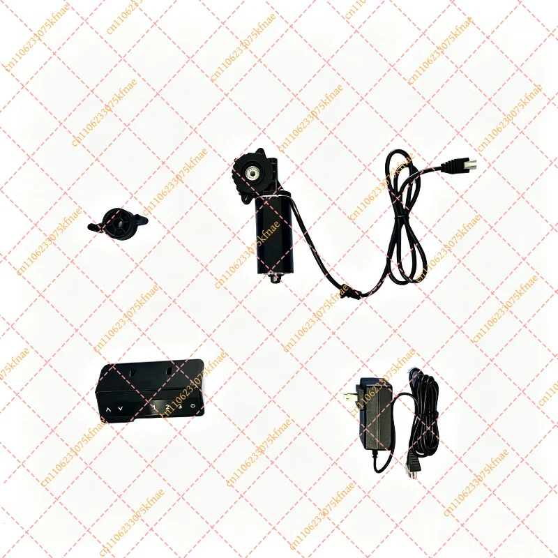 DC 24V 94RPM Lift Table Motor Set 94A10 Manual Control 3-Piece Kit 6mm/8mm Hex Hole Lifting Desk Replacement Accessories