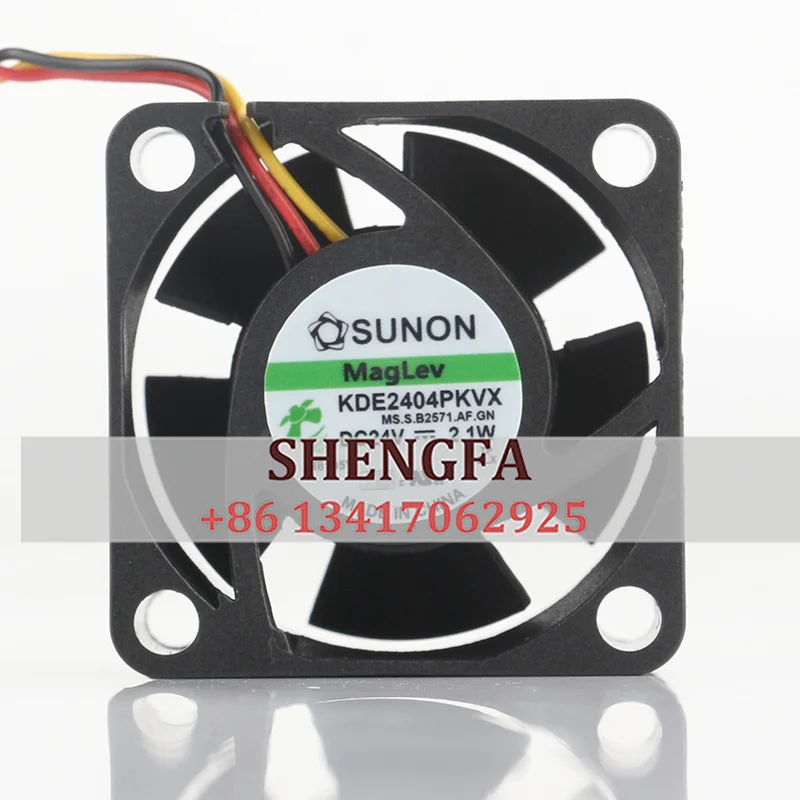 

New SUNON 4CM KDE2404PKVX DC24V 2.1W 4020 40*40*20MM magnetic suspension super quiet cooling fan