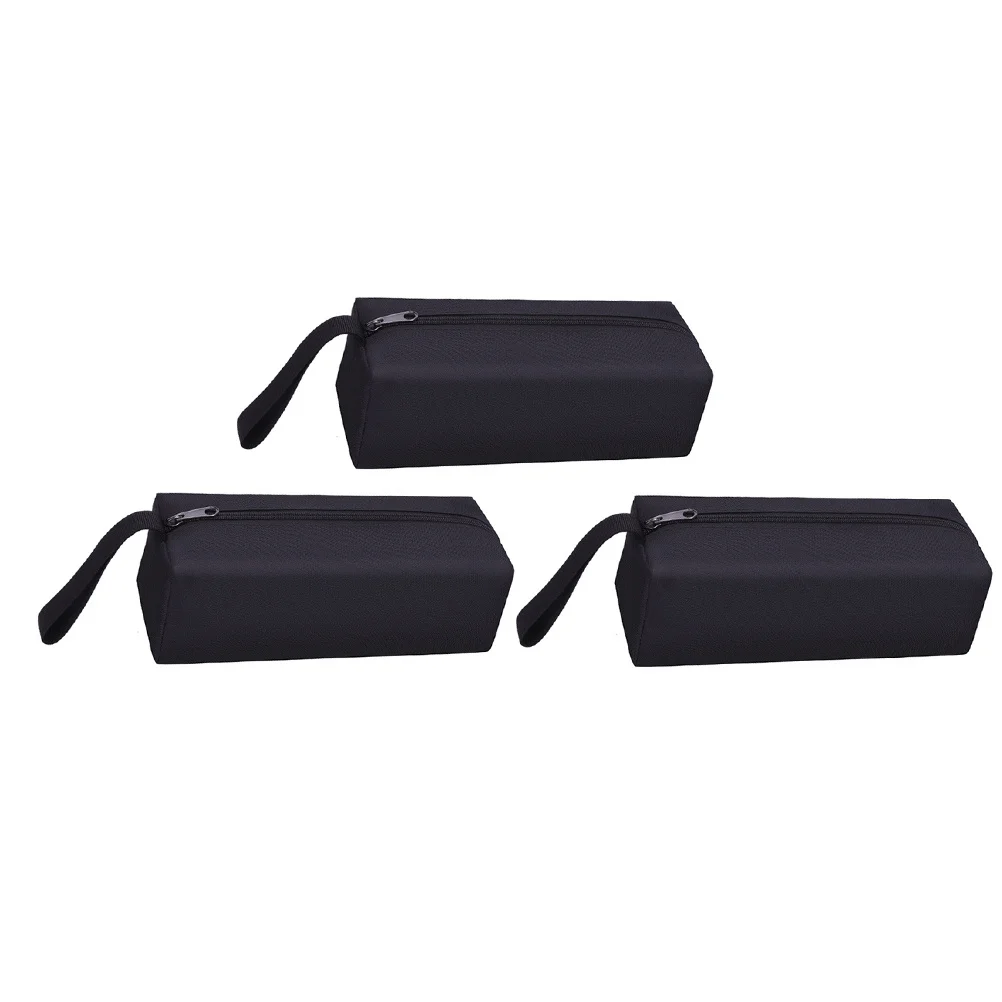 3 قطعة حقيبة أدوات مقاوم للماء أكسفورد القماش الحقيبة المنظم سعة كافية المحمولة متعددة الأغراض حقيبة التخزين لملحقات الأدوات