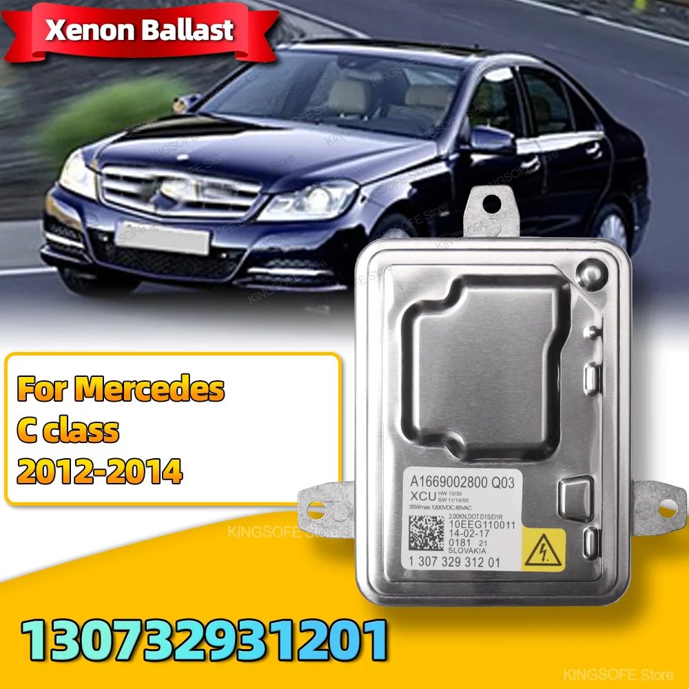 

63127296090 Xenon HID Headlight Ballast 130732931201 Control Unit D1S D1R Module For Mercedes C class 2012 2013 2014