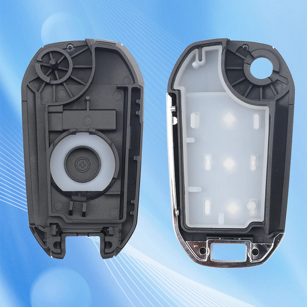 Zz Global Version Car Remote Key 433MHz ID46/4A Chip For Peugeot 208 2008 301 308 508 5008 Citroen C2 C3 C4 C5 C6 view 4