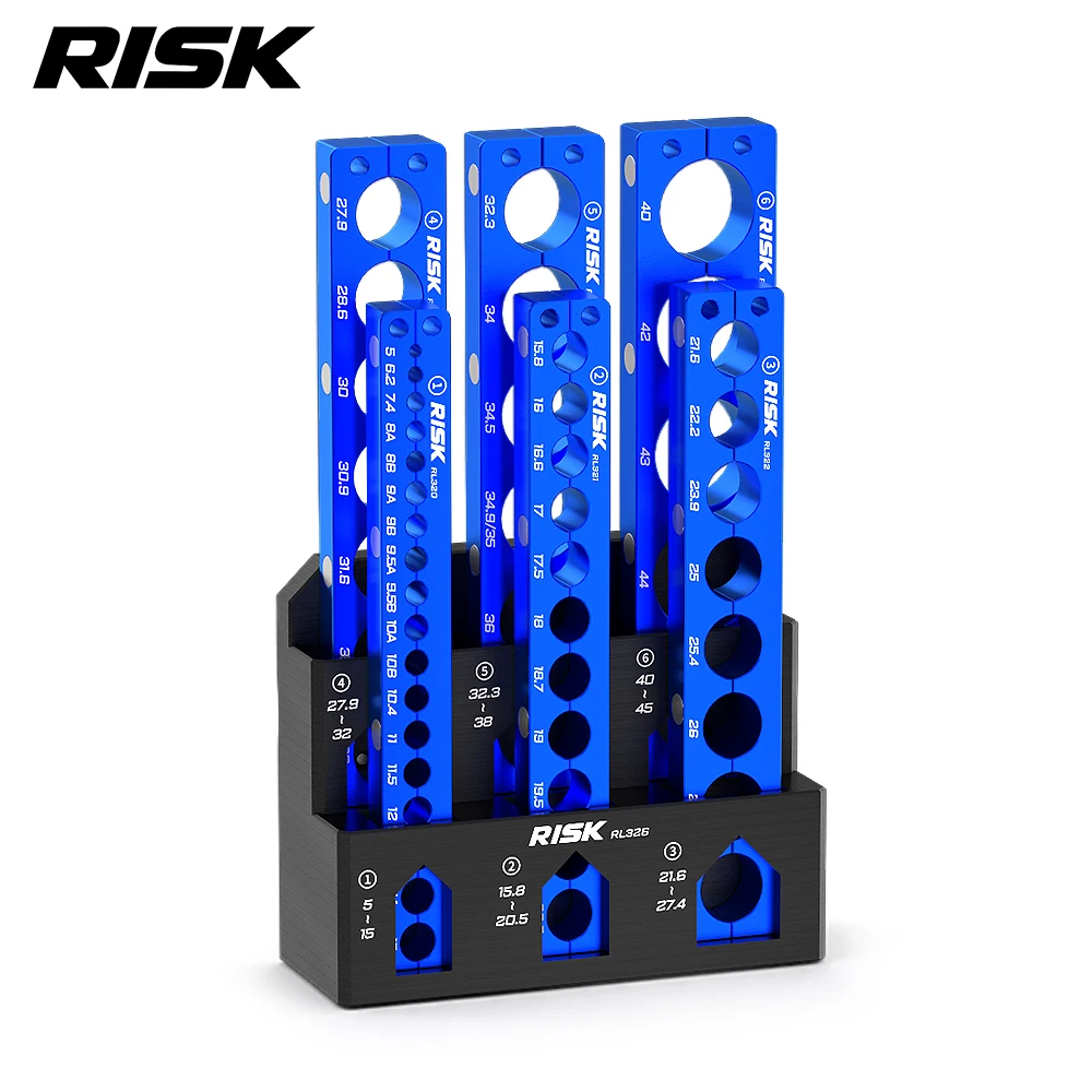 Risk Bicycle Multi-function Bench Vise Magnet Clamp for 5-45mm Bike Hub Hydraulic Line Crank BB Rear Shock Fork tube Repair Tool
