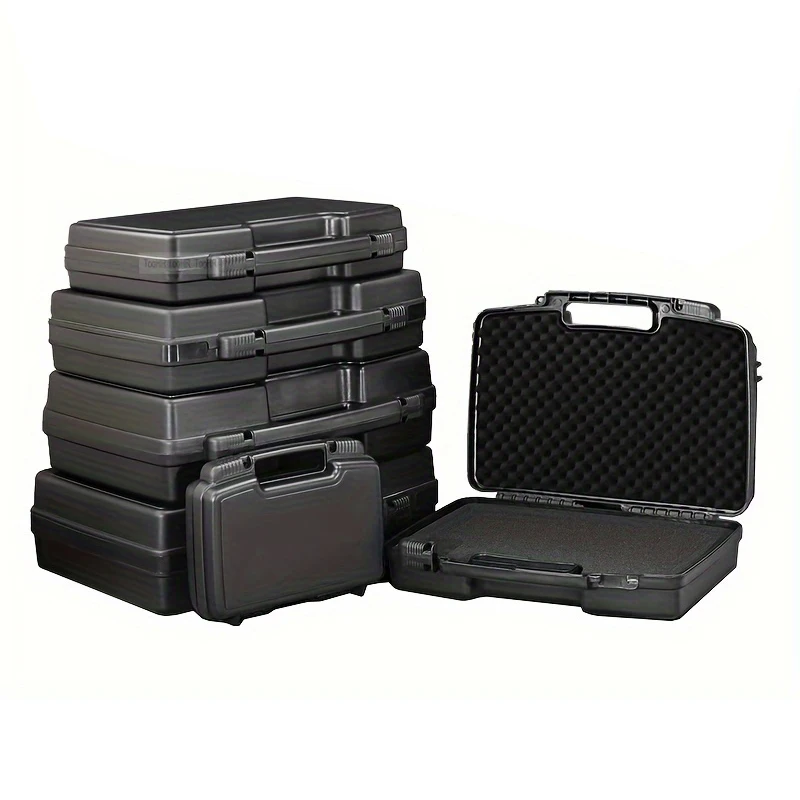 Portable Tool Storage Box Equipment Instrument Plastic Safety Box Multifunctional Hardware Tool Suitcase  Protective Box