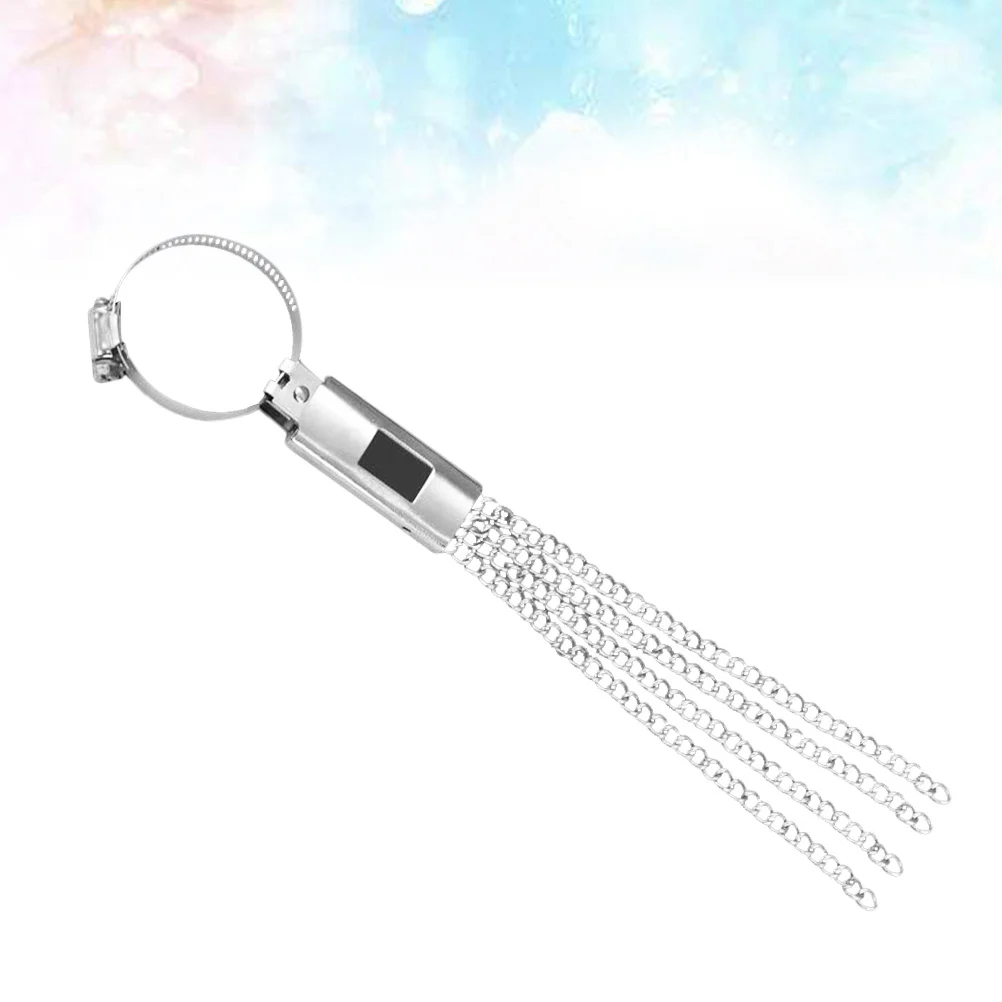 

Car Anti Static Strap 33Cm Pure Metal Durable Electrostatic Belt Grounding For Night Driving Hanging Type Labor Protection