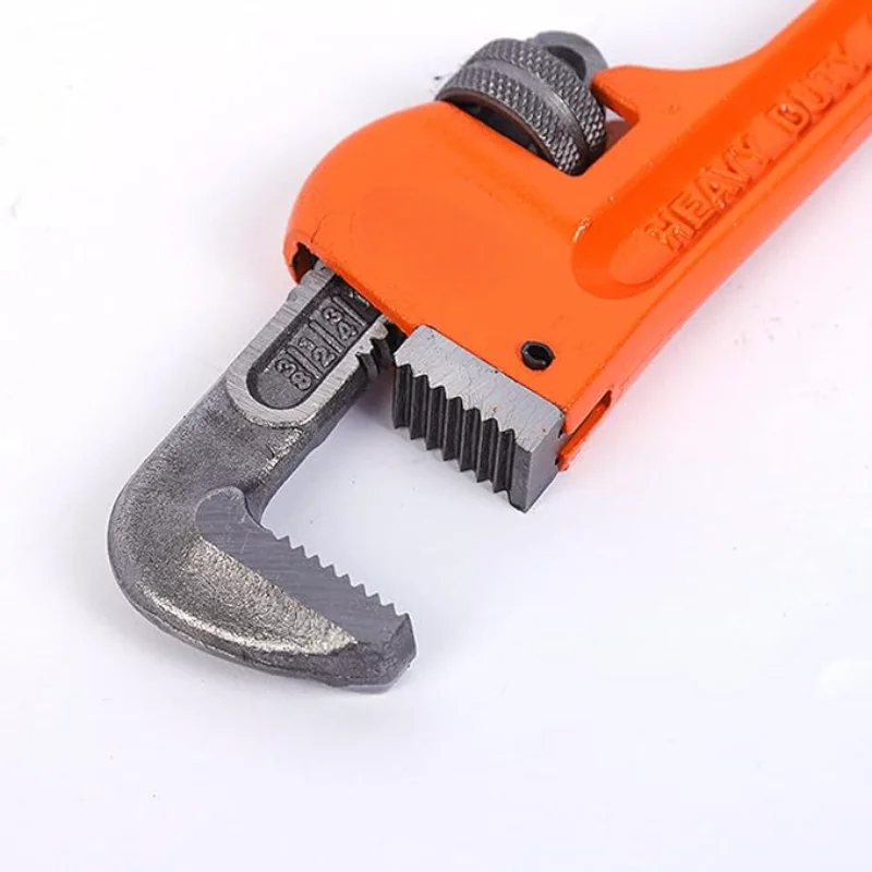 Imagem -04 - Universal Plumbing Tap Alicate Clamp Spanner Chave de Tubulação Ajustável Chave de Tubo Resistente Ferramentas Canalizador