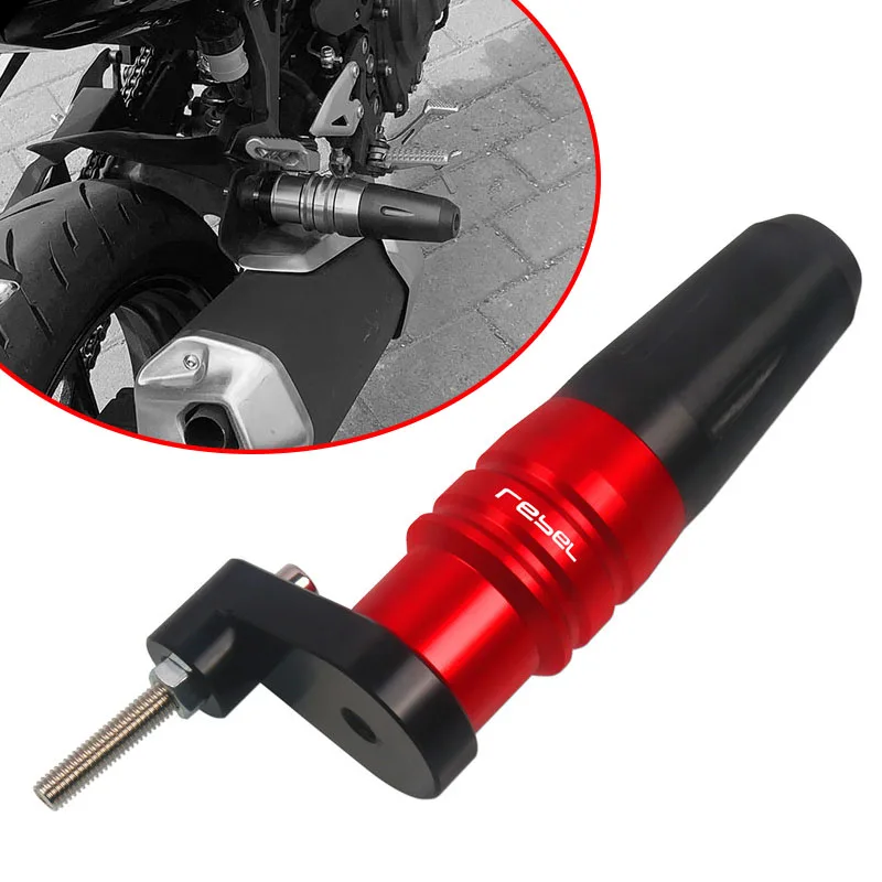 Motorrad CNC Rahmen Crash Pads Auspuff Sliders Crash Protector Für REBEL CM300 CM500 CMX 500 300 CM 300 CM 500 2017-2023