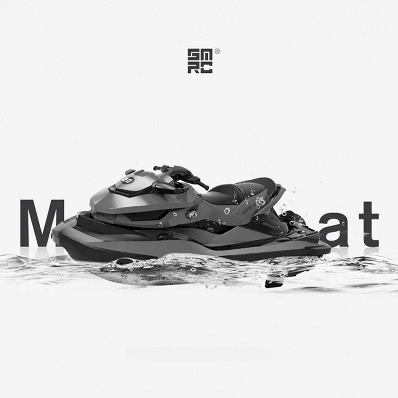 

High-Speed Remote Control Boat 2.4G Motor Yacht Toy Fast Watercrt Crossing Border ular Toys for Children