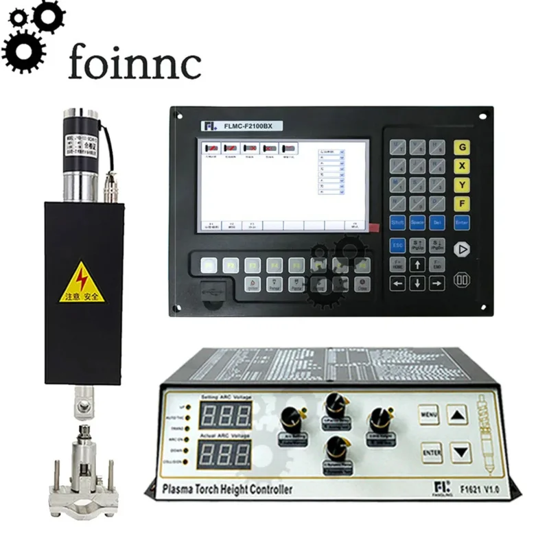 New upgraded FANGLING CNC flame plasma controller F2100bx intersecting line round tube CNC system F1621P/JYKB-100-DC24V-T3