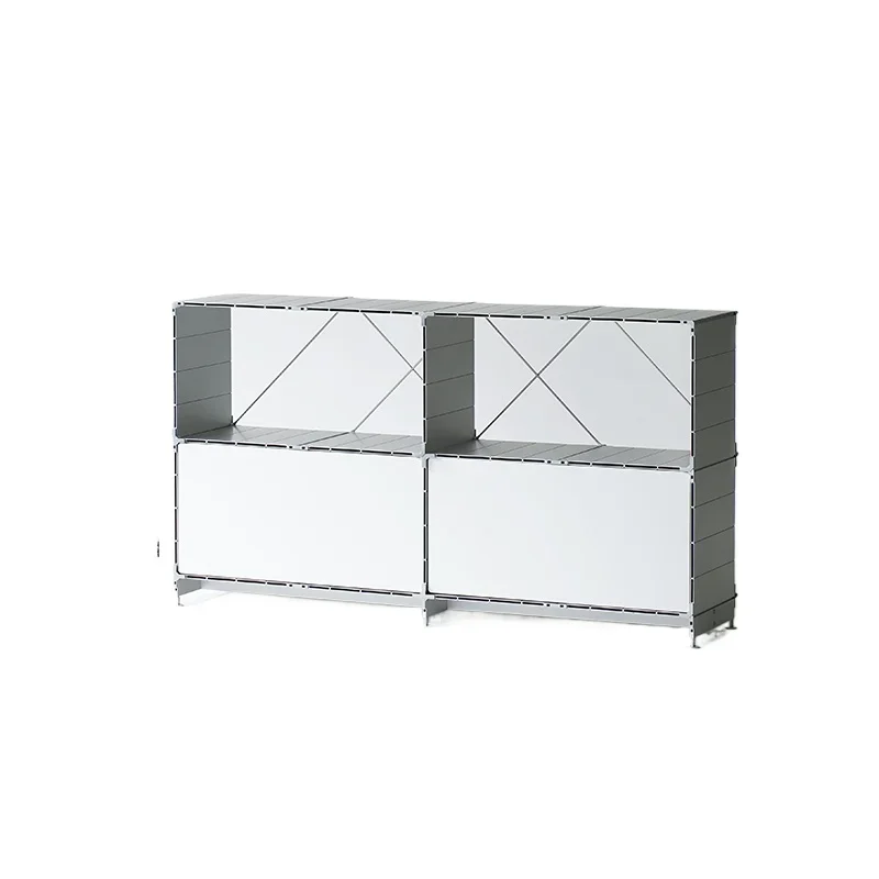 

Cabinet DIY aluminum alloy rack ins metal storage cabinet display rack