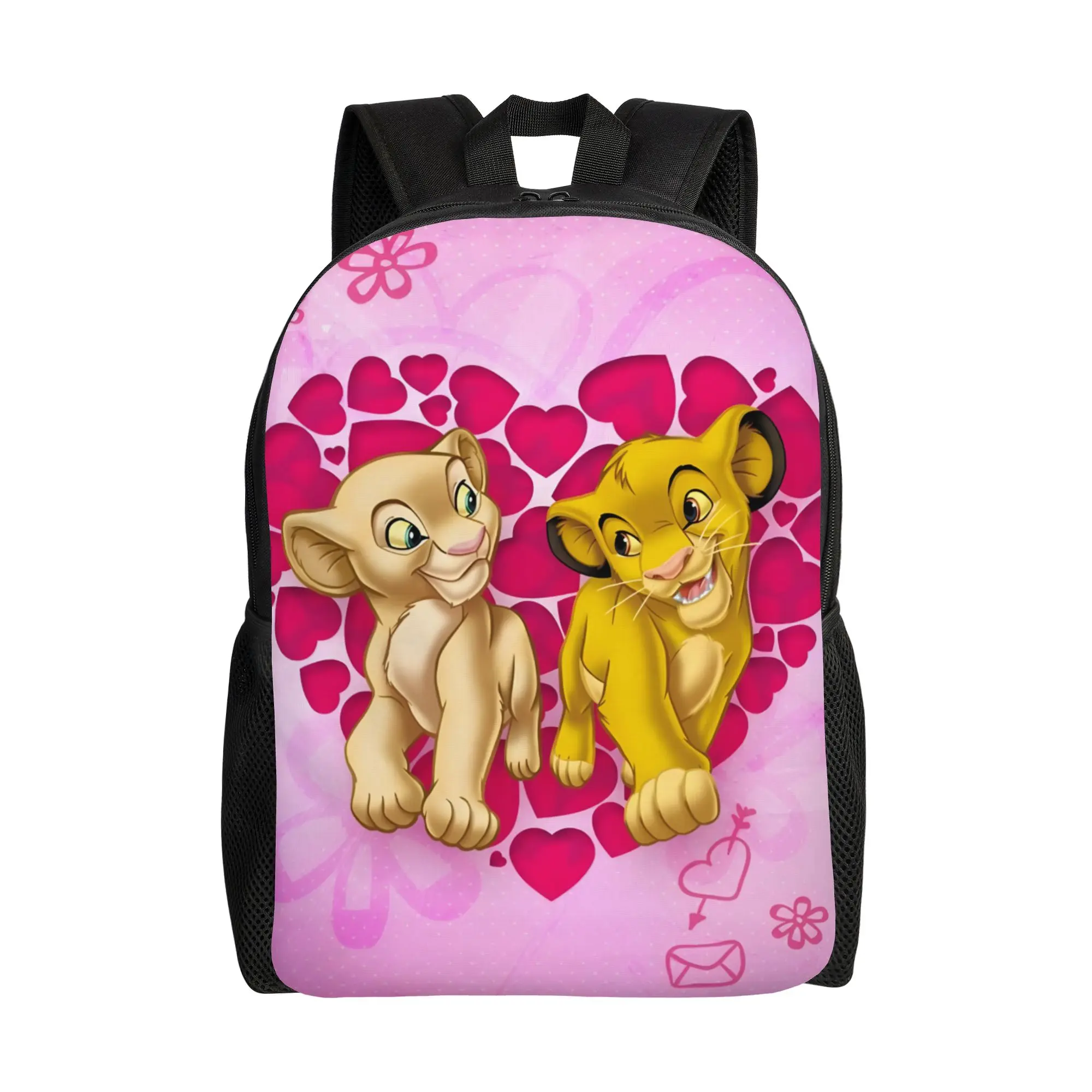 

1Piece Disney The Lino King Cartoon Knapsack Lion King Teenager Backpack New Semester Starts