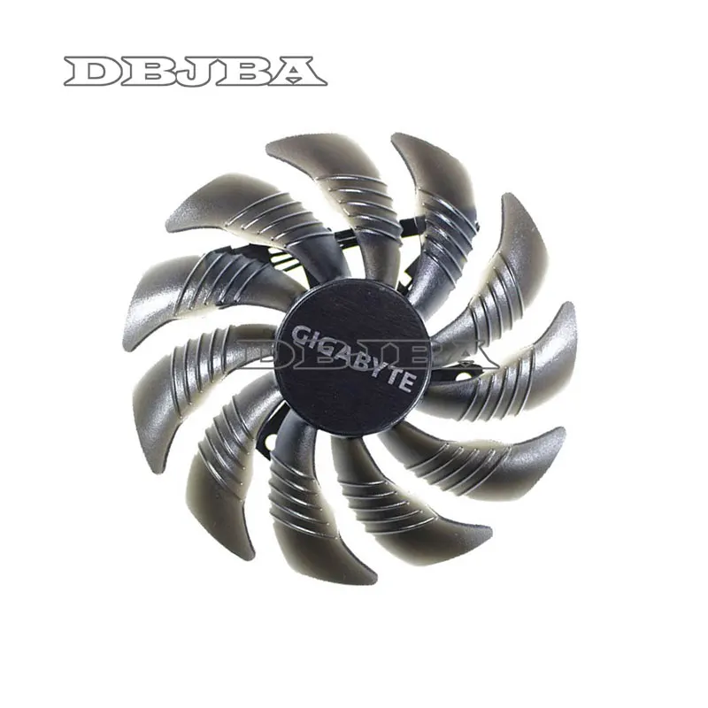 87mm Fan For GIGABYTE AORUS RX580 RX570 4Wire T129215SU Counterclockwise