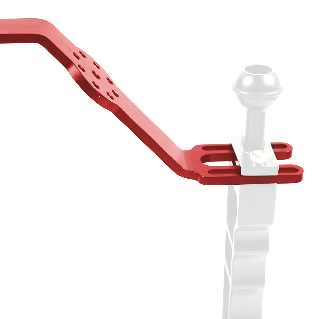 Tauchkamera-Trägergriff-Erweiterungshalterung aus Aluminiumlegierung für Dual-Handhalterung DSLR für GoPro Action Unterwasser – Detail 5