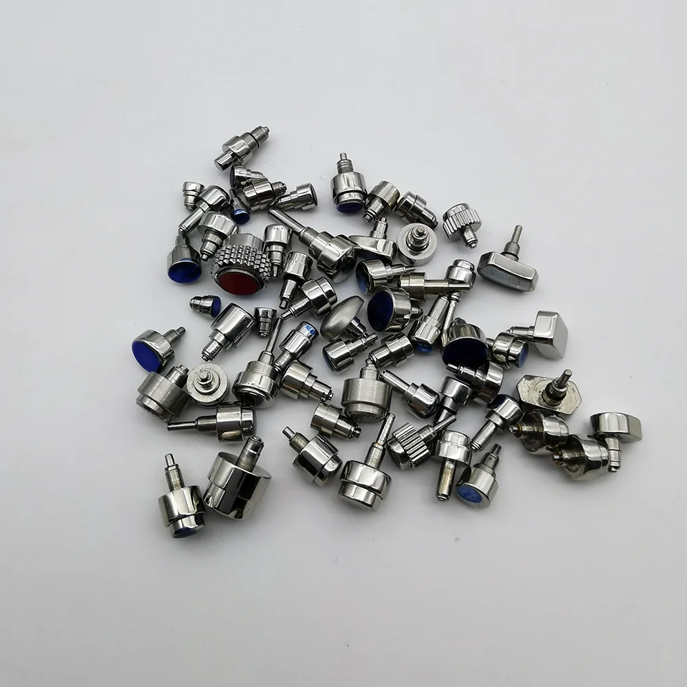 Watch accessories watch miscellaneous buttons various sizes one bag of about 60pcs