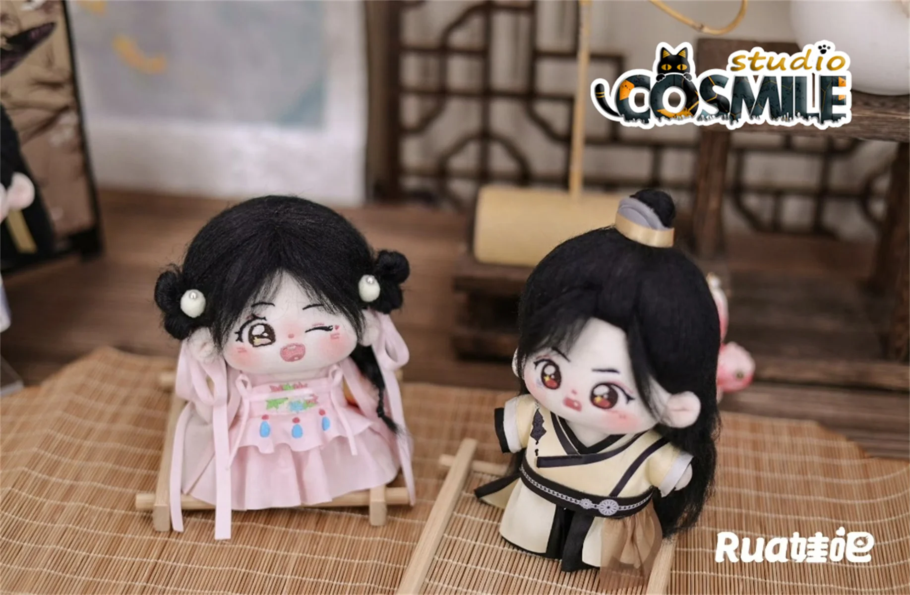 

Официальная телевизионная игра Yong Ye Xing He Love Game in Eastern Fantasy Ling Miaomiao Yu Shuxin Mu Sheng Ding Yuxi Плюшевая кукла 10 см Игрушка Mar