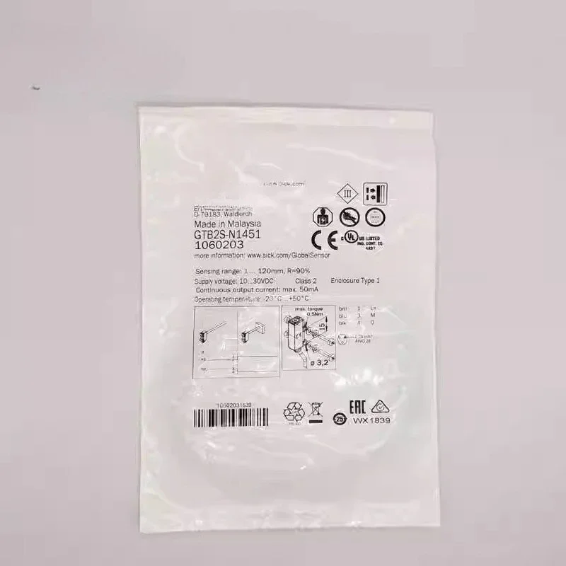 GTB2S-N1451 Photoelectric Switch Sensor Background Suppression Scanner