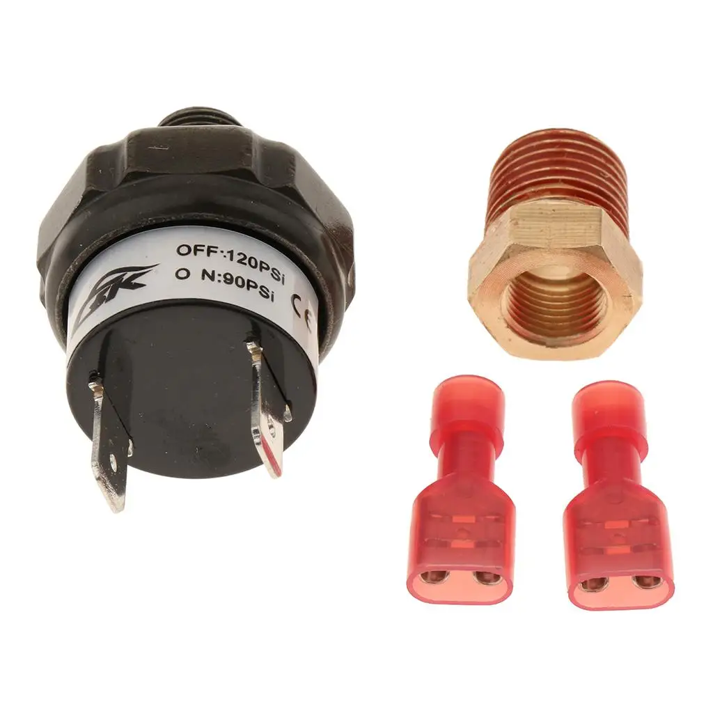 1/4\'\' 1/8\'\' NPT 90-120PSI Air Pressure Control Switch Valve