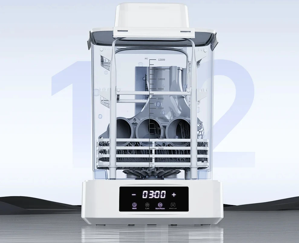 Volume Curing Washing Machine For SLA LCD Resin 3D Printer Cleaning Size 228*128*250 mm ANYCUBIC Wash & Cure 3 Plus Large