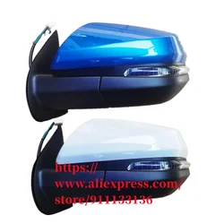 Rear View Mirror Assembly For JAC Frison T8 Pickup Truck Main Driver Rearview Mirror Assembly Left Side 5 Wires
