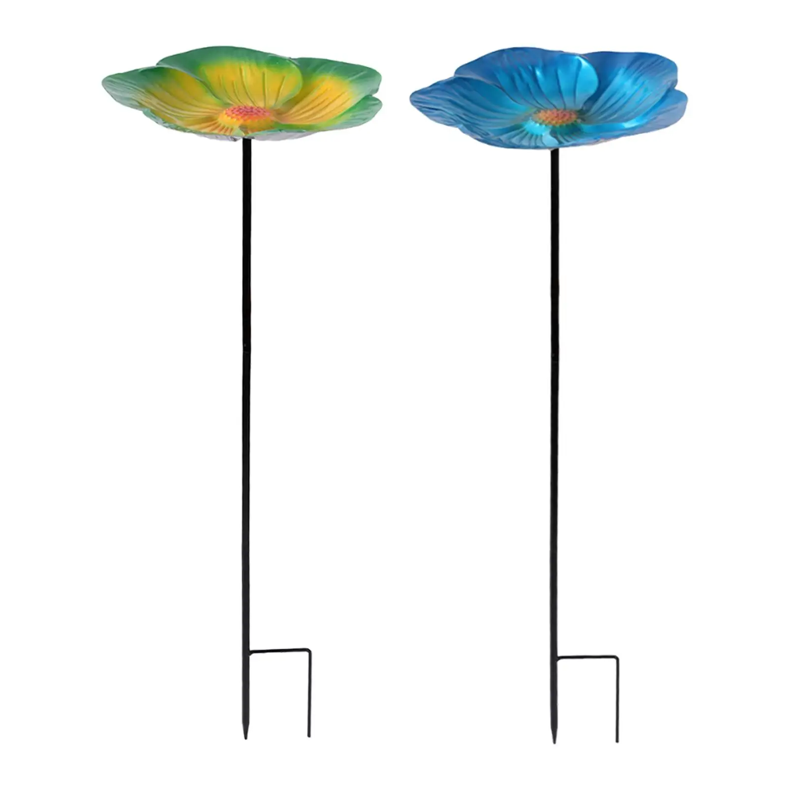 وعاء حمام الطيور الحديدي لحمام الطيور في الهواء الطلق لحديقة الفناء الخلفي الخارجية #2