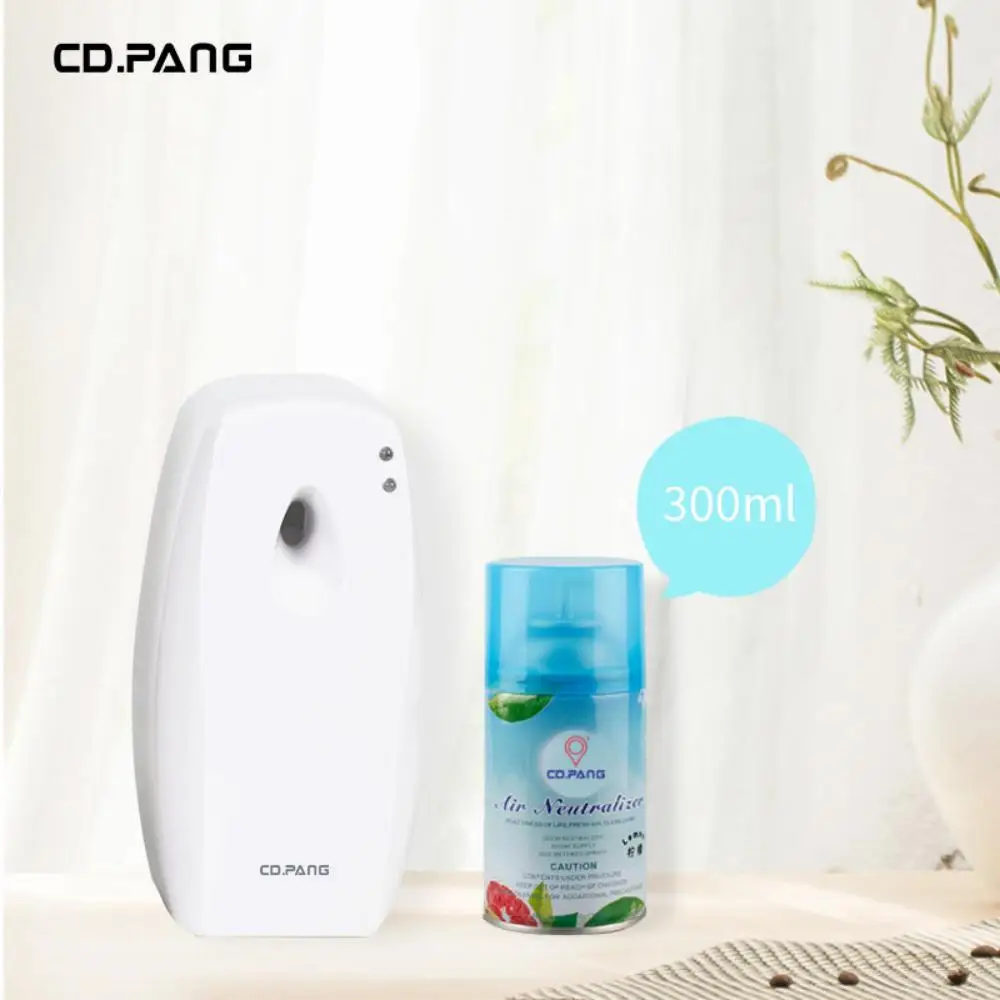 Pulverizador automático para bote de Aerosol de 300ML, máquina de pulverización de fragancia de Perfume, dispensador de ambientador para el hogar,